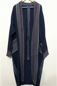 Bornoz - Kilim Koleksiyonu - Lacivert Mercan