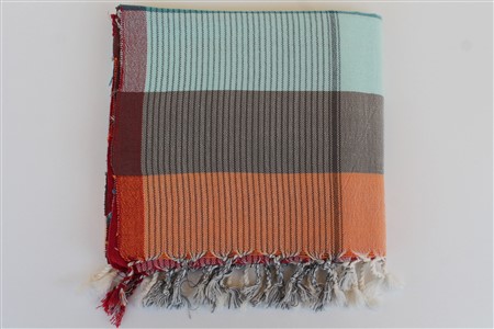 Peshtemal - Rug Colleciton - Red Striped pattern - colored